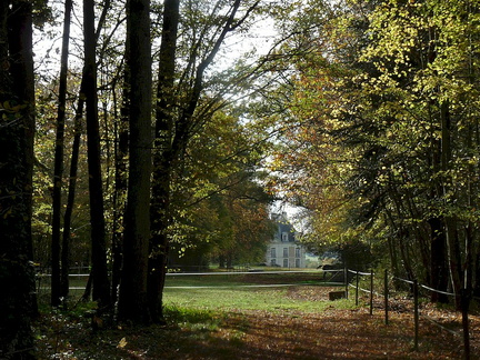 Château de Chäteauvieux, un bout de parc